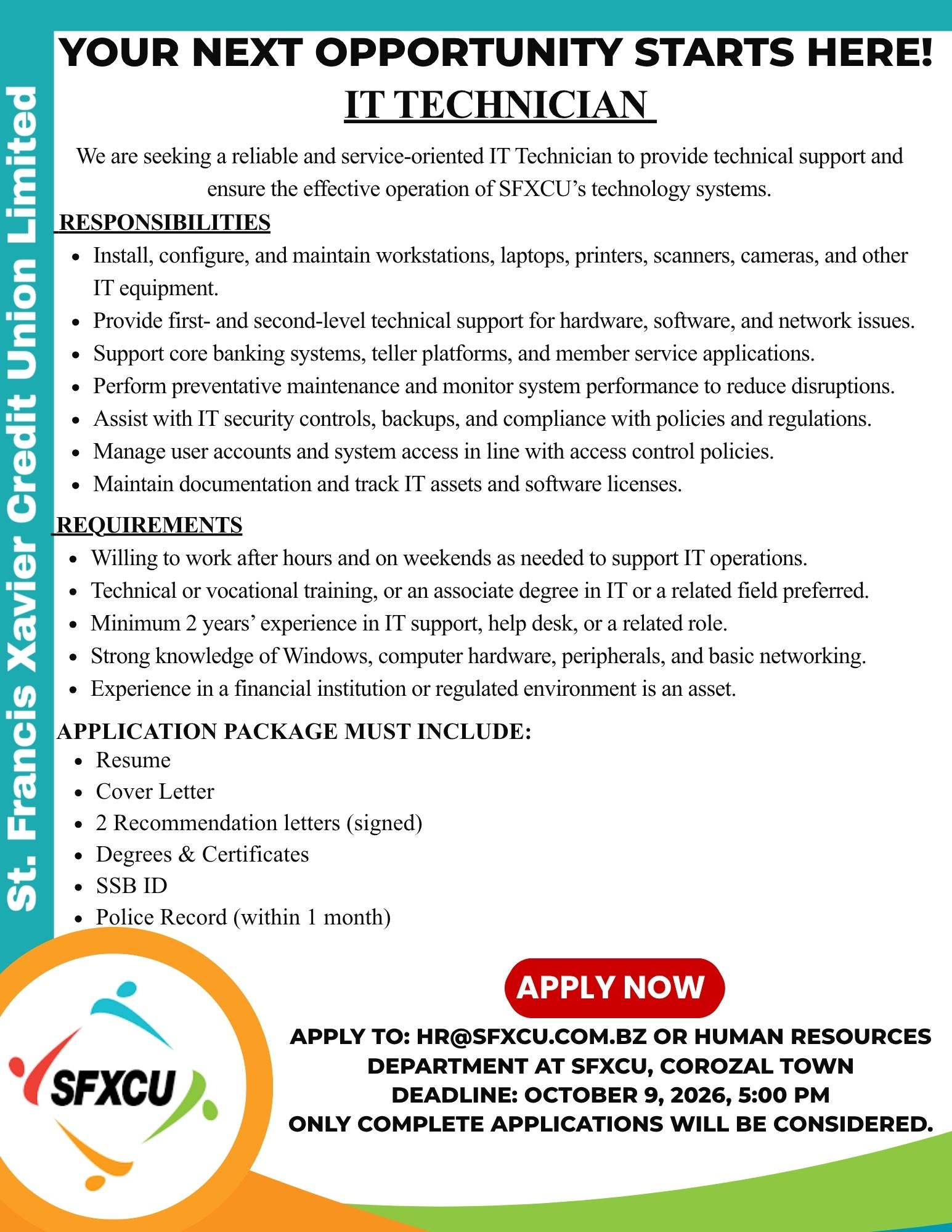 Vacancy Ad